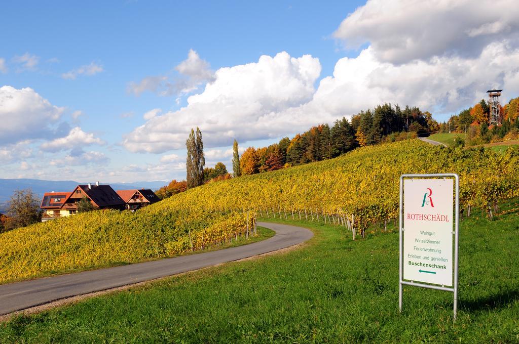 Weingut Winzerzimmer Rothschaedl Leutschach Zewnętrze zdjęcie